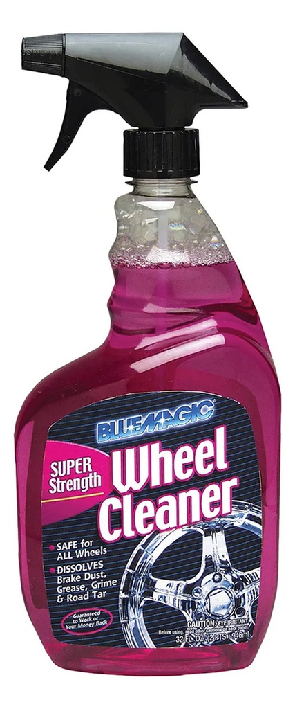 Limpiador De Rines Super Potente 32 Oz Blue Magic 3 Pzs Rosa